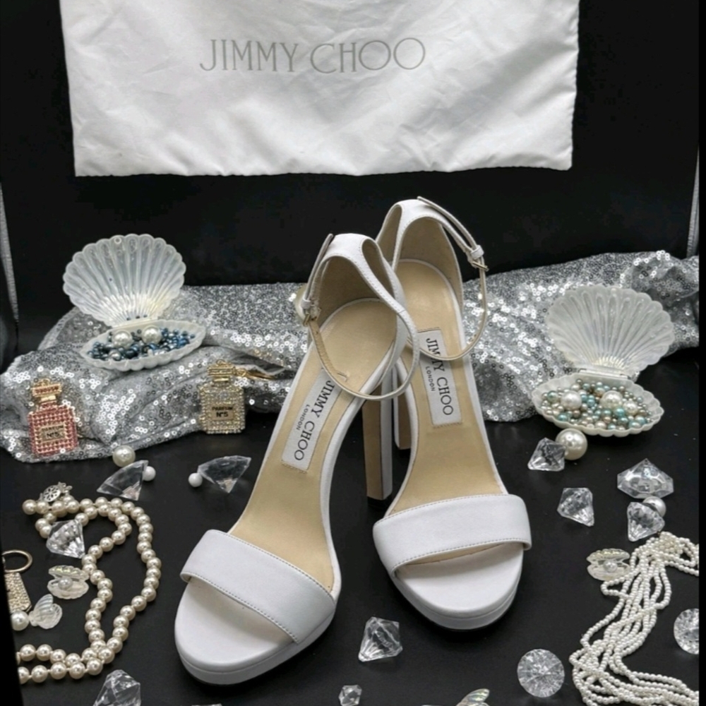 Jimmy Choo White Women's Heels